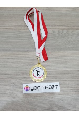 İsme Özel Voleybol Birincisi Madalyası 