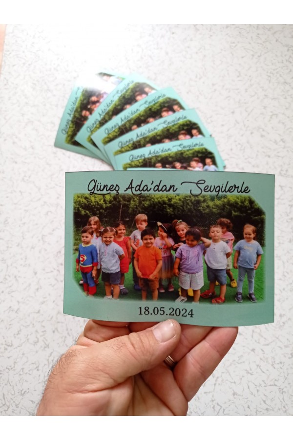 Okullara Özel - Mezuniyet Hatırası Foto Magnet