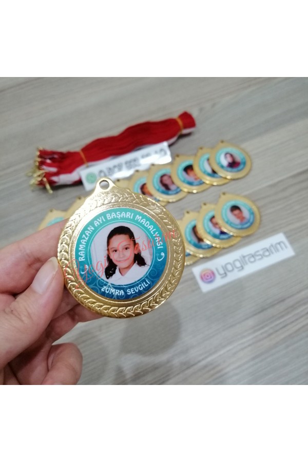 Resimli Ramazan Ayı Etkinlik Başarı Madalyası