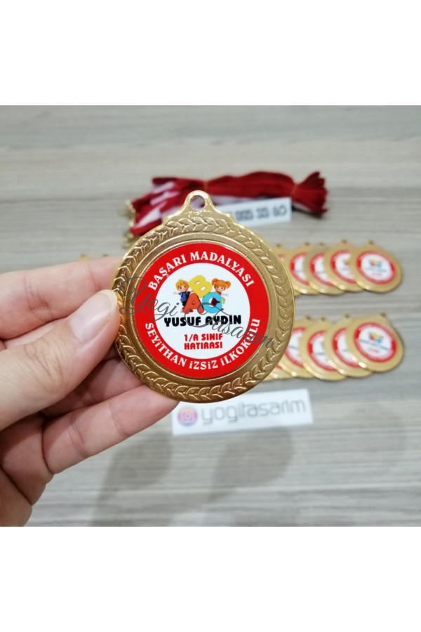 Sınıf Hatırası İsme Özel Başarı Madalyası