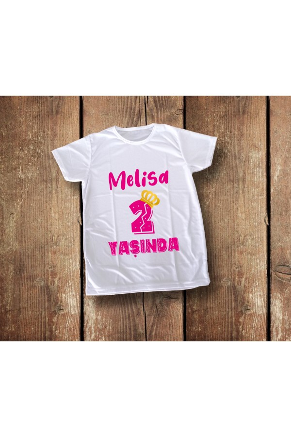 Taçlı Model 2 Yaş Tişört Model