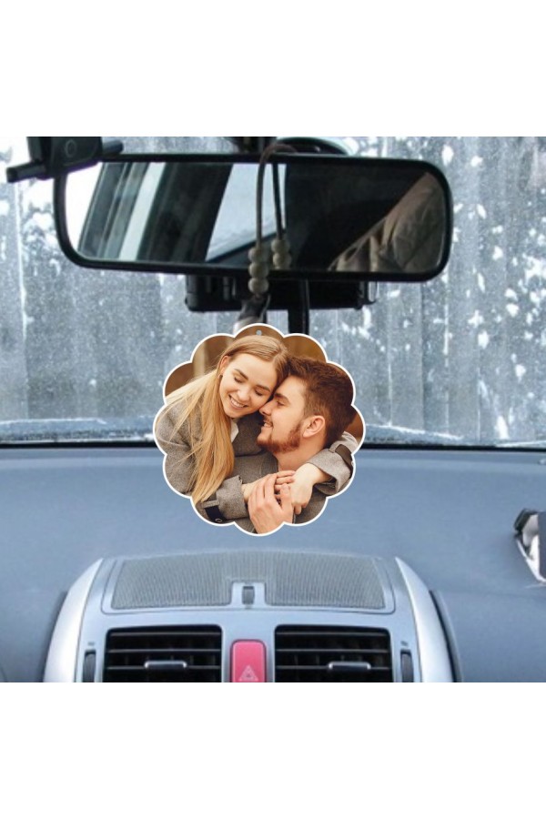 Resimli Dikiz Ayna Süsü