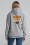 Why So Serious Yazılı UNİSEX Oversize Kapüşonlu Sweatshirt %100 Pamuk