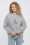 Öpüşen Çift Silüet Baskılı UNİSEX Oversize Sıfır Yaka Sweatshirt %100 Pamuk