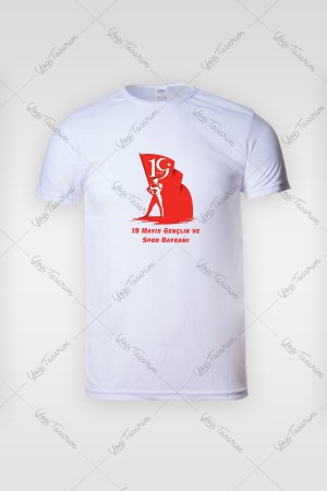 19 Mayıs Gençlik ve Spor Bayramı Temalı Tişört Baskı 19 Mayıs Gençlik ve Spor Bayramı Temalı Tişört Baskı