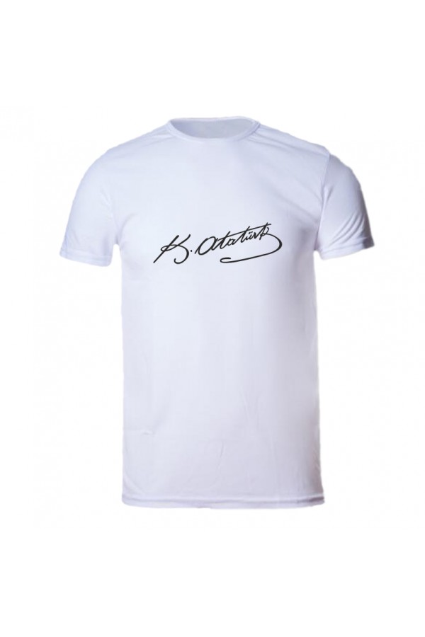 Atatürk İmzalı Tişört