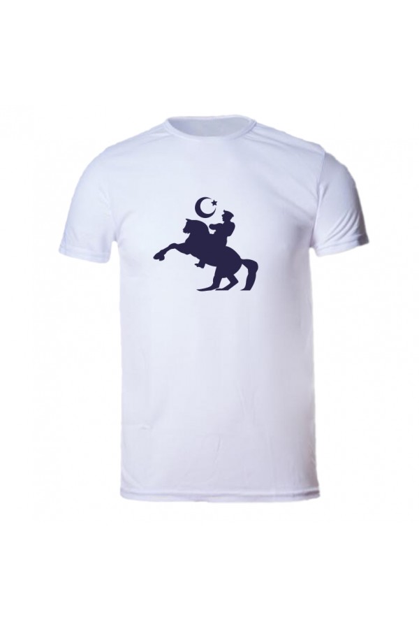 Atlı Atatürk Silüet Tişört Atlı Atatürk Silüet Tişört
