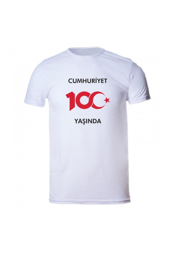 Cumhuriyet 100 Yaşında Tişörtü