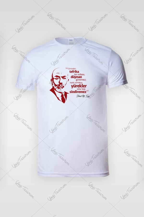 Mehmet Akif Ersoy Temalı Tişört