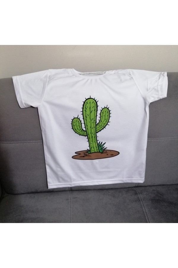 Kaktüs Temalı Tişört