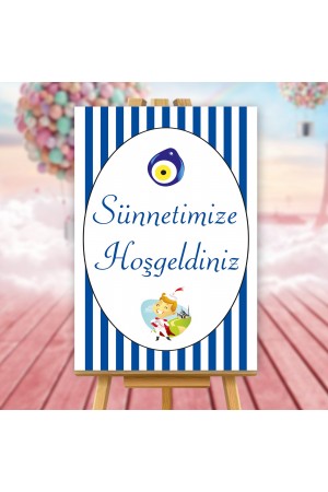 Sünnet Hoşgeldiniz Karşılama Panosu Sünnet Çocuklu Sünnet Hoşgeldiniz Karşılama Panosu Sünnet Çocuklu