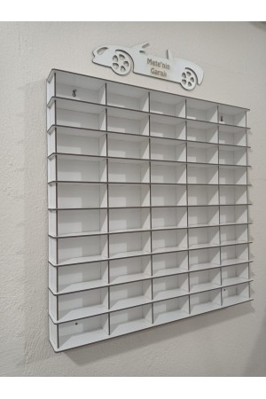 Oyuncak Araba Garajı İsme Özel Ahşap