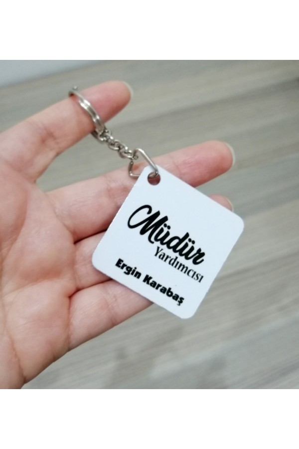 Müdür Yardımcısı Temalı Öğretmenler Günü Anahtarlık