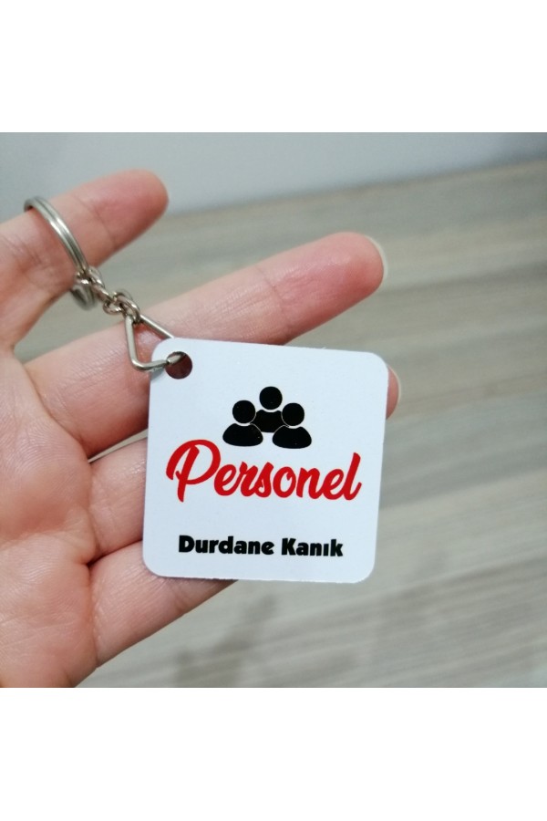 Okul Personeli Temalı Anahtarlık