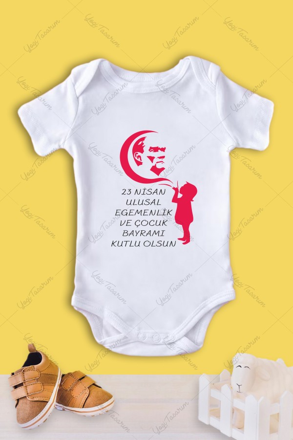 23 Nisan Çocuk Bayramı Atatürk Çocuk Temalı Bebek Zıbını