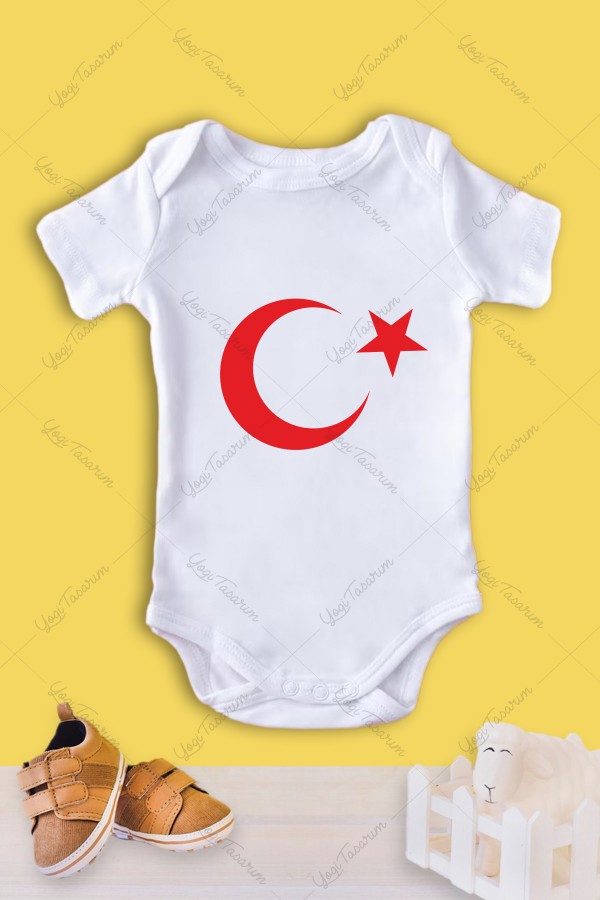 Ay Yıldız Temalı Bebek Zıbını