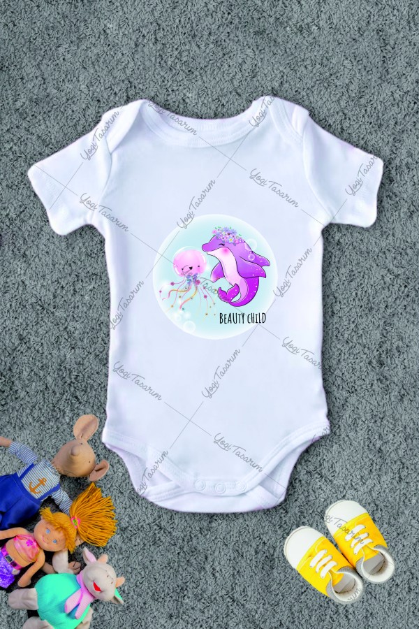 Beauty Child Balina Temalı Bebek Zıbını