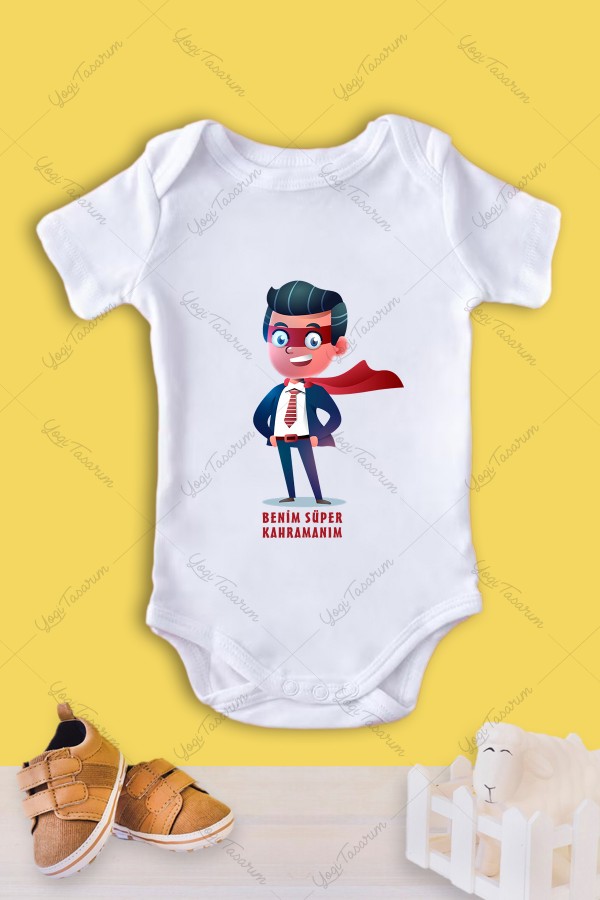 Benim Süper Kahramanım Temalı Bebek Zıbını