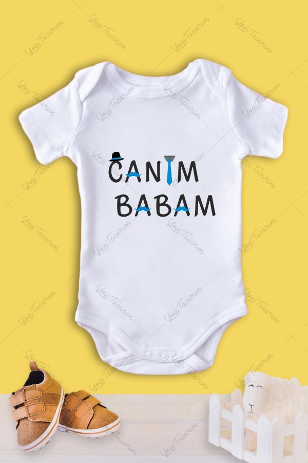 Canım Babam Temalı Bebek Zıbını Canım Babam Temalı Bebek Zıbını