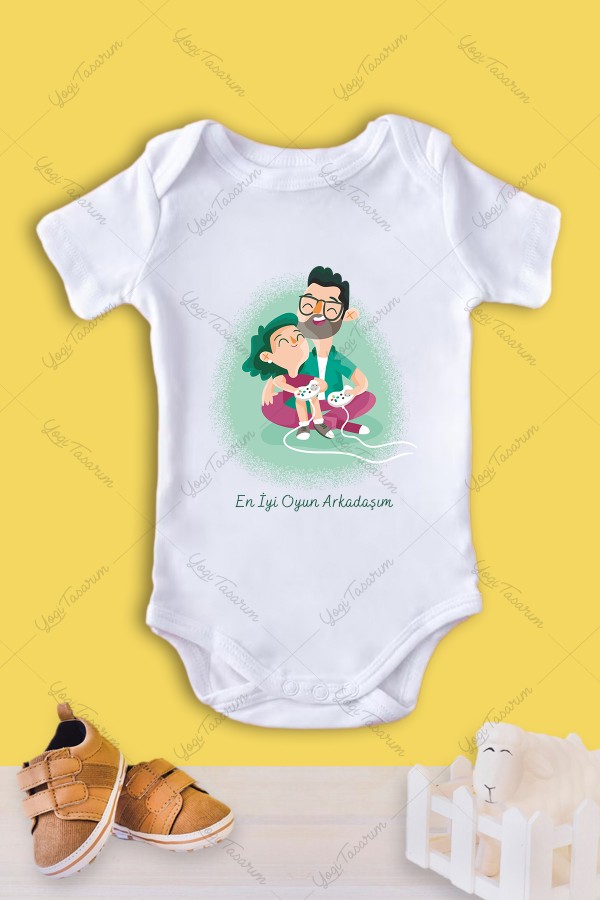 En İyi Oyun Arkadaşım Temalı Bebek Zıbını