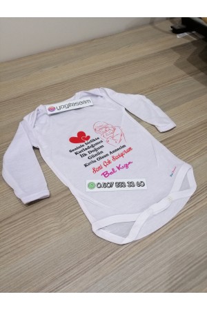 İlk Doğum Günü Anne Figürlü Bebek Zıbını  İlk Doğum Günü Anne Figürlü Bebek Zıbını