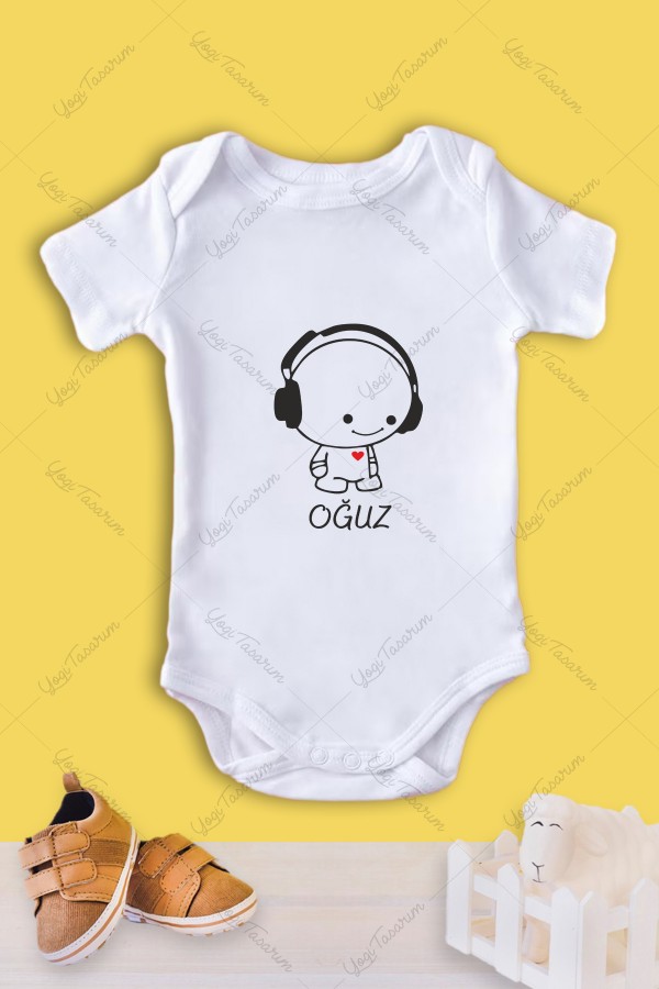 İsimli Çocuk Maskot Bebek Zıbını