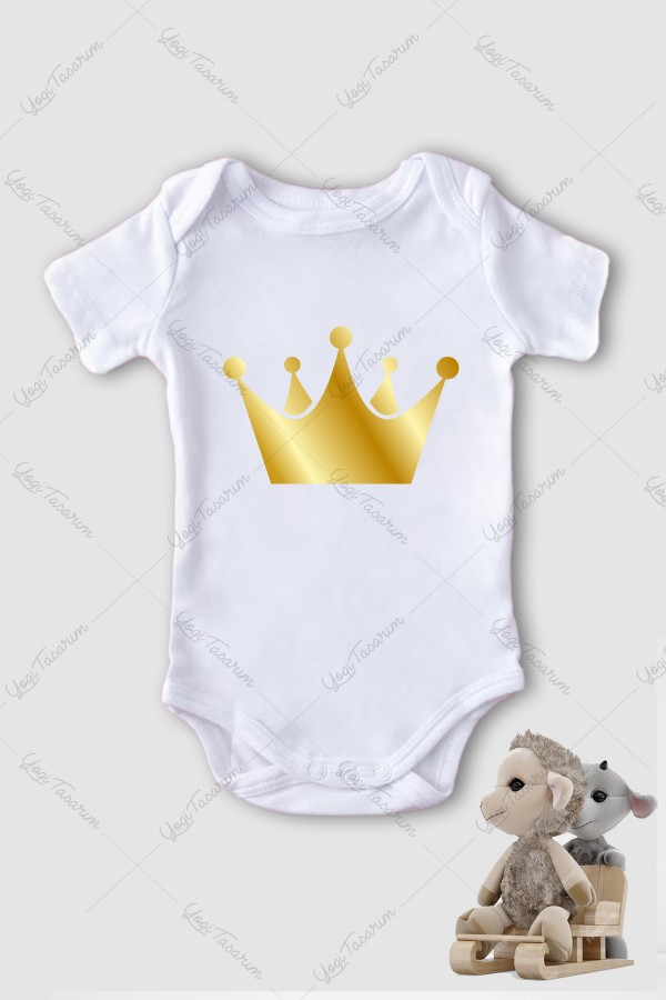 Kral Taç Temalı Bebek Zıbını