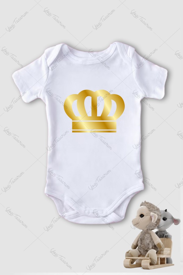 Kraliçe Taç Temalı Bebek Zıbını