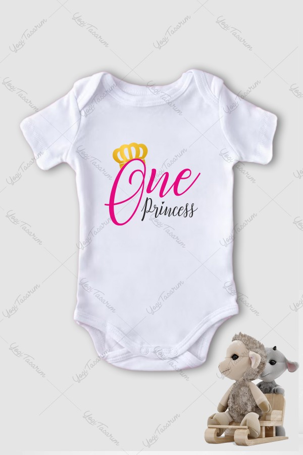 Babalar Günü - One Princess Temalı Bebek Zıbını